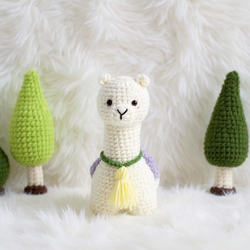 Llama Amigurumi Crochet Pattern - Low-Sew Bundle - DIY Stuffed Animal Toy - Instant Download PDF - Image 4