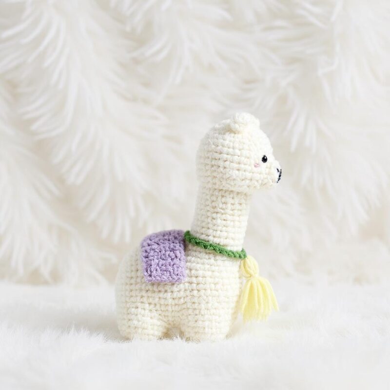 Llama Amigurumi Crochet Pattern - Low-Sew Bundle - DIY Stuffed Animal Toy - Instant Download PDF - Image 5