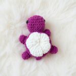 Mangosteen Turtle Amigurumi Crochet Pattern - No-Sew DIY Stuffed Animal Toy - Instant Download PDF