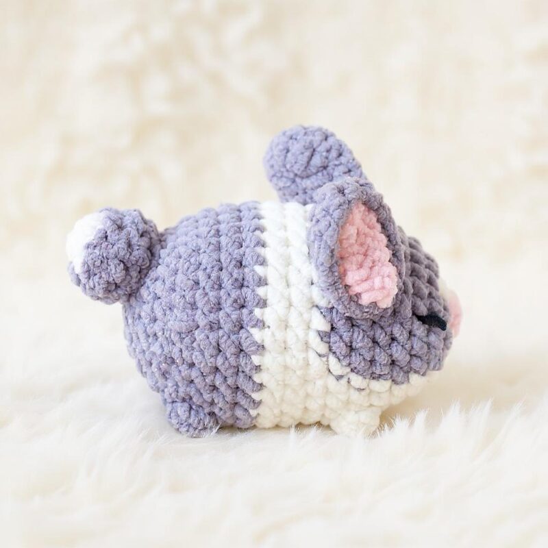 Marble Bunny Amigurumi Crochet Pattern - Adorable DIY Stuffed Animal Toy - Instant Download PDF - Image 4