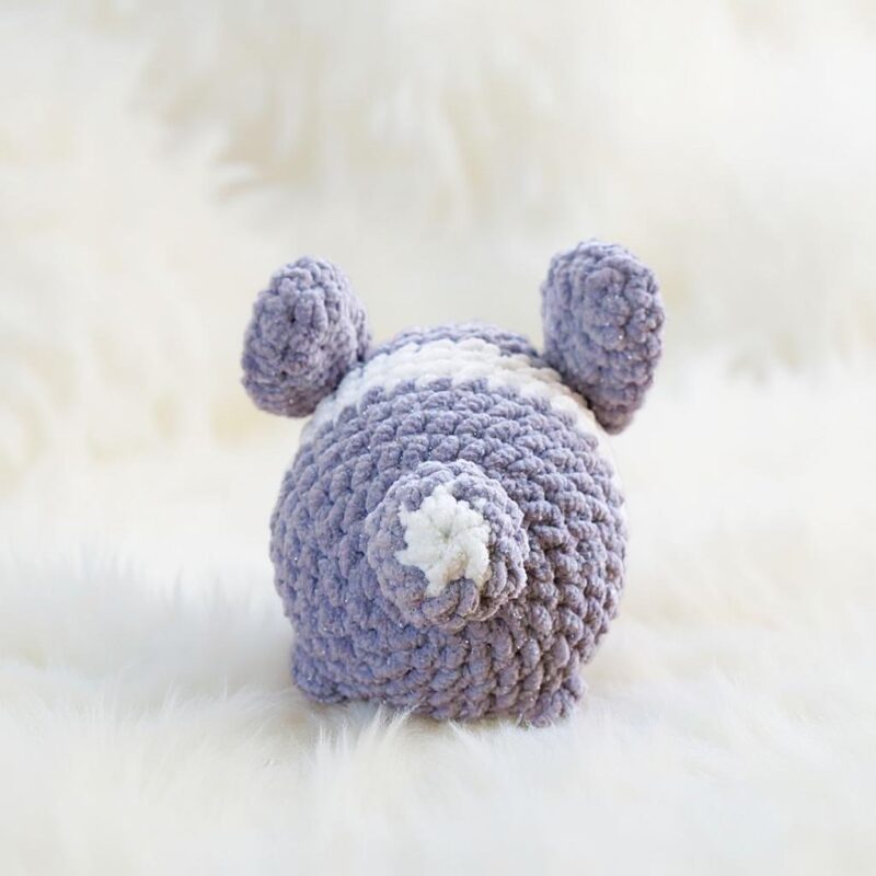 Marble Bunny Amigurumi Crochet Pattern - Adorable DIY Stuffed Animal Toy - Instant Download PDF - Image 5