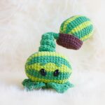 Melon-pult Amigurumi Crochet Pattern - Playful DIY Stuffed Toy - Instant Download PDF