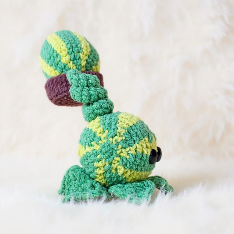 Melon-pult Amigurumi Crochet Pattern - Playful DIY Stuffed Toy - Instant Download PDF - Image 2