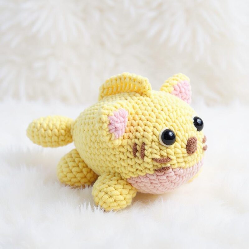 Meow Shark Amigurumi Crochet Pattern - Adorable DIY Stuffed Animal Toy - Instant Download PDF - Image 3