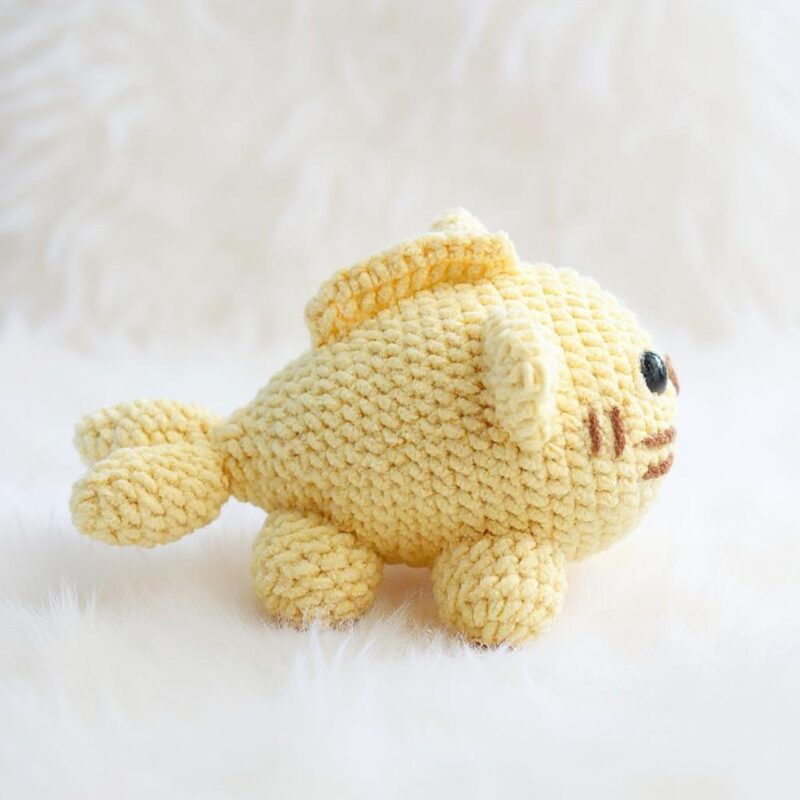 Meow Shark Amigurumi Crochet Pattern - Adorable DIY Stuffed Animal Toy - Instant Download PDF - Image 5