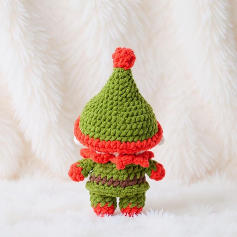 Merry Holiday Elf Amigurumi Crochet Pattern - Adorable DIY Stuffed Toy - Instant Download PDF - Image 4