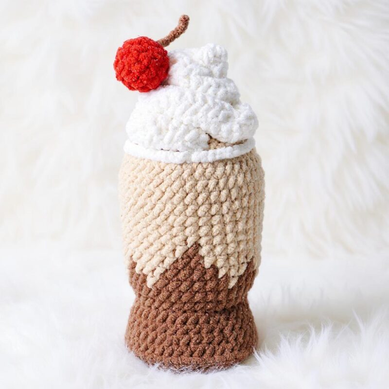 Boba Tea Amigurumi Crochet Pattern - Adorable DIY Stuffed Toy - Instant Download PDF - Image 6