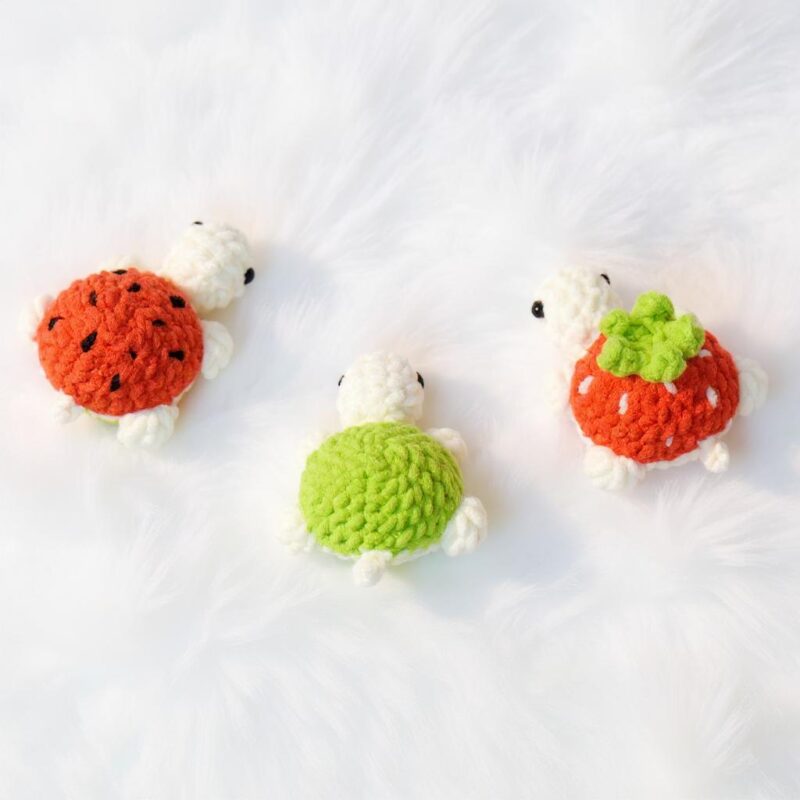 Mini Turtle Amigurumi Crochet Pattern - Adorable DIY Stuffed Animal Toy - Instant Download PDF - Image 2