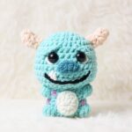 Minty Monster Amigurumi Crochet Pattern - Adorable DIY Stuffed Animal Toy - Instant Download PDF
