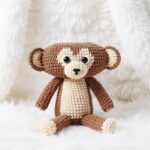 Monkey Amigurumi Crochet Pattern - Adorable DIY Stuffed Animal Toy - Instant Download PDF