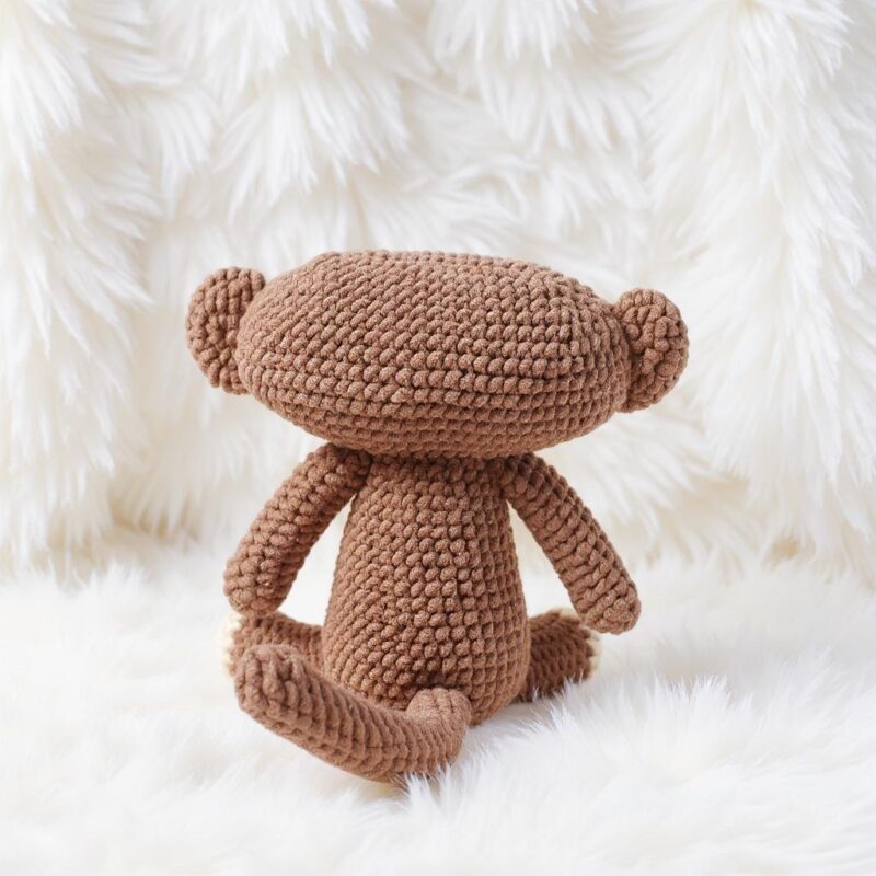 Monkey Amigurumi Crochet Pattern - Adorable DIY Stuffed Animal Toy - Instant Download PDF - Image 4
