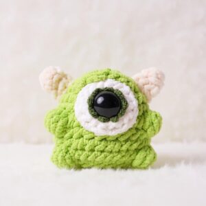 Mono the Monster Amigurumi Crochet Pattern - Adorable DIY Stuffed Animal Toy - Instant Download PDF