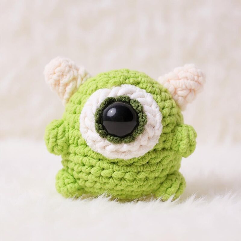 Mono the Monster Amigurumi Crochet Pattern - Adorable DIY Stuffed Animal Toy - Instant Download PDF - Image 2