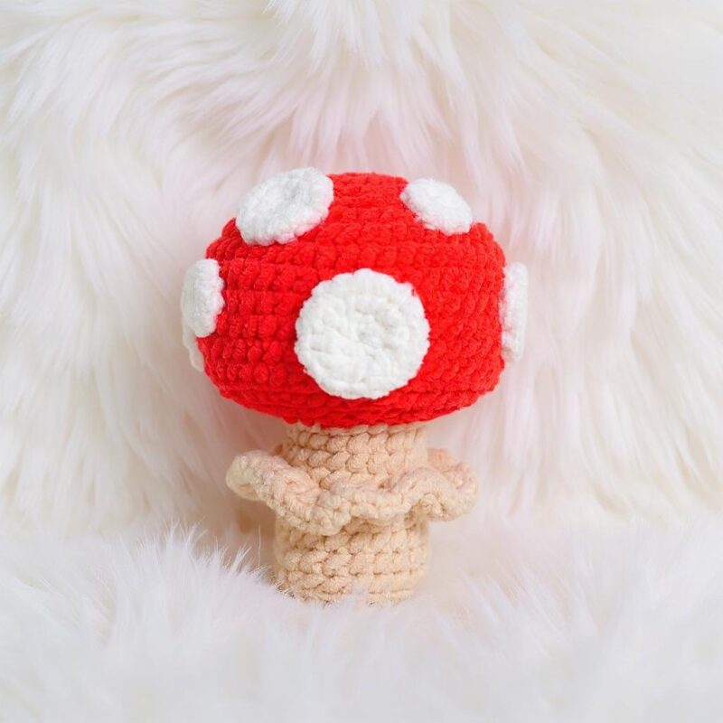 Mushroom Trio Amigurumi Crochet Pattern - Whimsical DIY Stuffed Toys - Instant Download PDF - Image 4