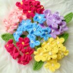 Forget-Me-Not Flower Amigurumi Crochet Pattern - Charming DIY Flower Decor - Instant Download PDF