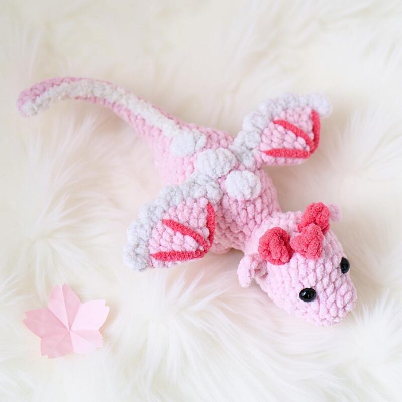Mystic Fire Dragon Amigurumi Crochet Pattern Bundle - Magical DIY Stuffed Fantasy Toy - Instant Download PDF - Image 2