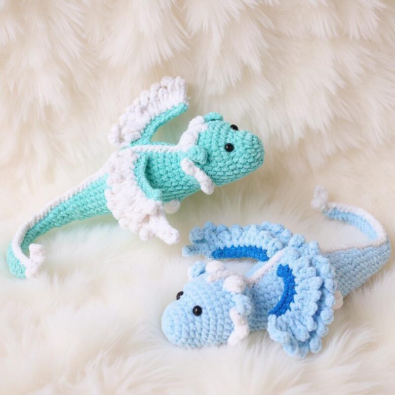 Mystic Fire Dragon Amigurumi Crochet Pattern Bundle - Magical DIY Stuffed Fantasy Toy - Instant Download PDF - Image 5