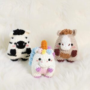 Unicorn Amigurumi Crochet Pattern - Magical DIY Stuffed Animal Toy - Instant Download PDF