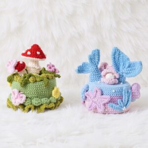 Nature Cakes Amigurumi Crochet Pattern Bundle - Sweet DIY Stuffed Dessert Toys - Instant Download PDF