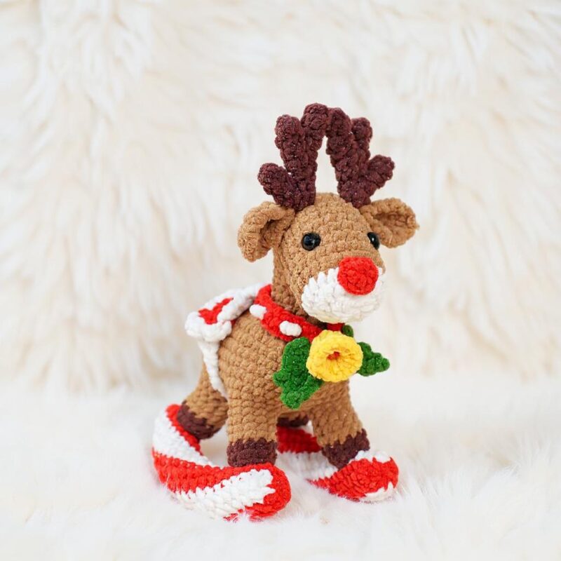 Noel Rocking Duo Amigurumi Crochet Pattern - Low-Sew - DIY Christmas Stuffed Toys - Instant Download PDF - Image 2