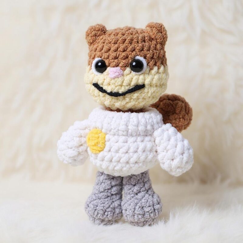 Squirrel Amigurumi Crochet Pattern - Adorable DIY Stuffed Animal Toy - Instant Download PDF - Image 2