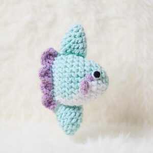 Ocean Sunfish Amigurumi Crochet Pattern - Adorable DIY Stuffed Animal Toy - Instant Download PDF