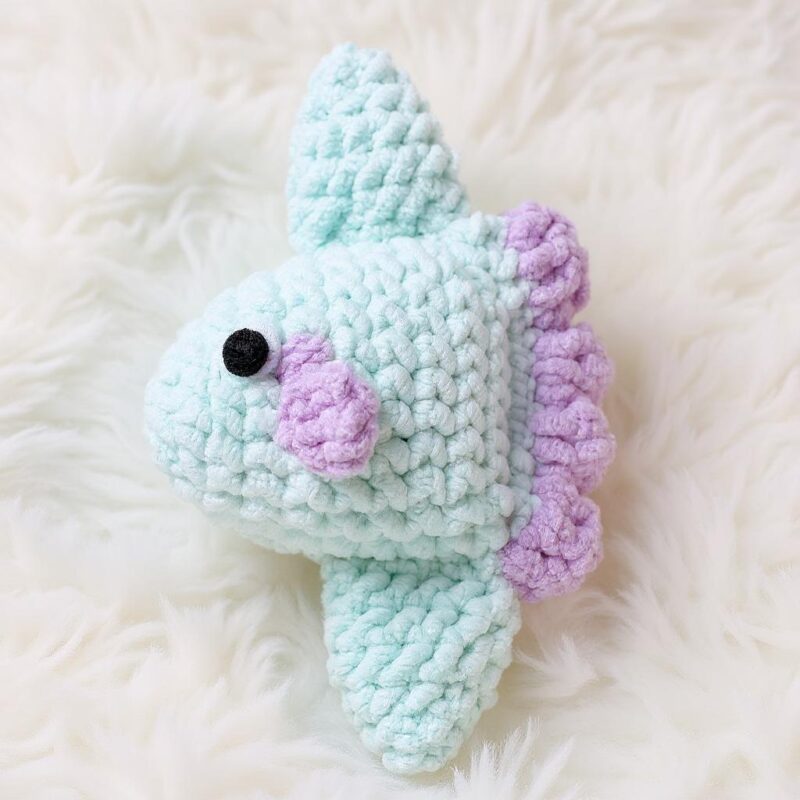 Ocean Sunfish Amigurumi Crochet Pattern - Adorable DIY Stuffed Animal Toy - Instant Download PDF - Image 2