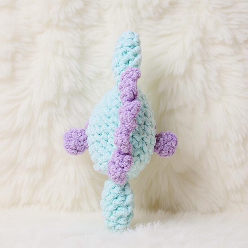 Ocean Sunfish Amigurumi Crochet Pattern - Adorable DIY Stuffed Animal Toy - Instant Download PDF - Image 3