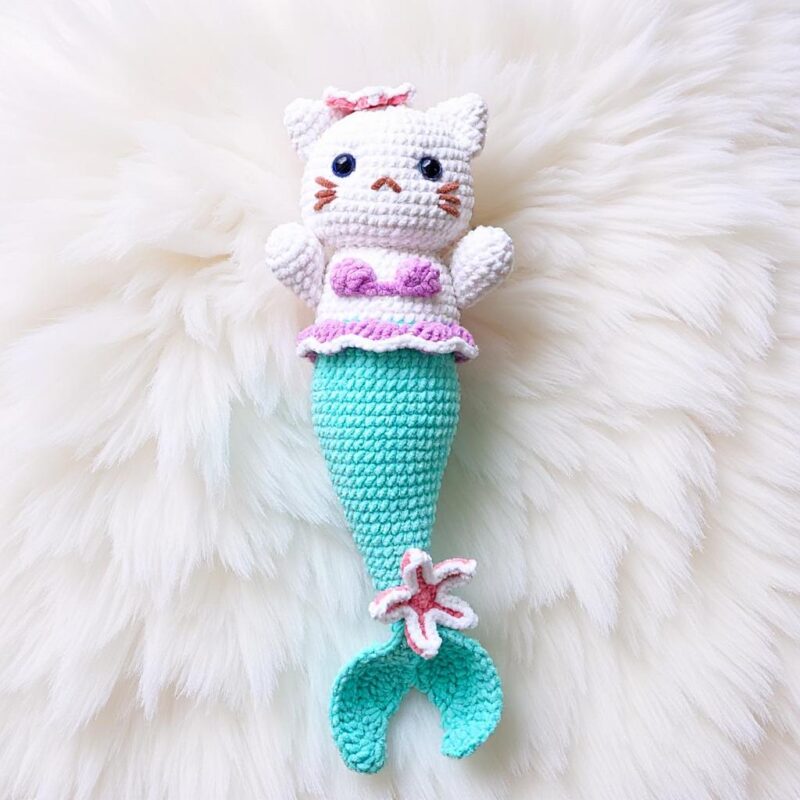 Oceanic Kittens Amigurumi Crochet Pattern Bundle - Adorable DIY Stuffed Animal Toys - Instant Download PDF - Image 4