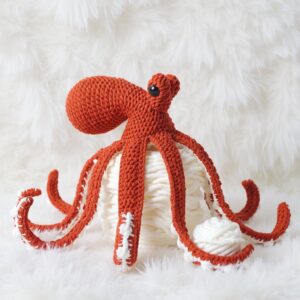 Octopus Amigurumi Crochet Pattern - Adorable DIY Stuffed Animal Toy - Instant Download PDF