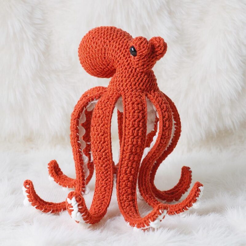 Octopus Amigurumi Crochet Pattern - Adorable DIY Stuffed Animal Toy - Instant Download PDF - Image 2