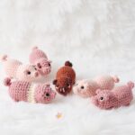 Pig Amigurumi Crochet Pattern Bundle - Adorable DIY Stuffed Animal Toy - Instant Download PDF