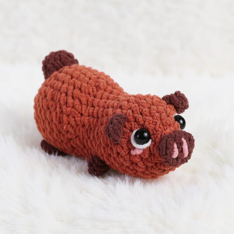 Pig Amigurumi Crochet Pattern Bundle - Adorable DIY Stuffed Animal Toy - Instant Download PDF - Image 6