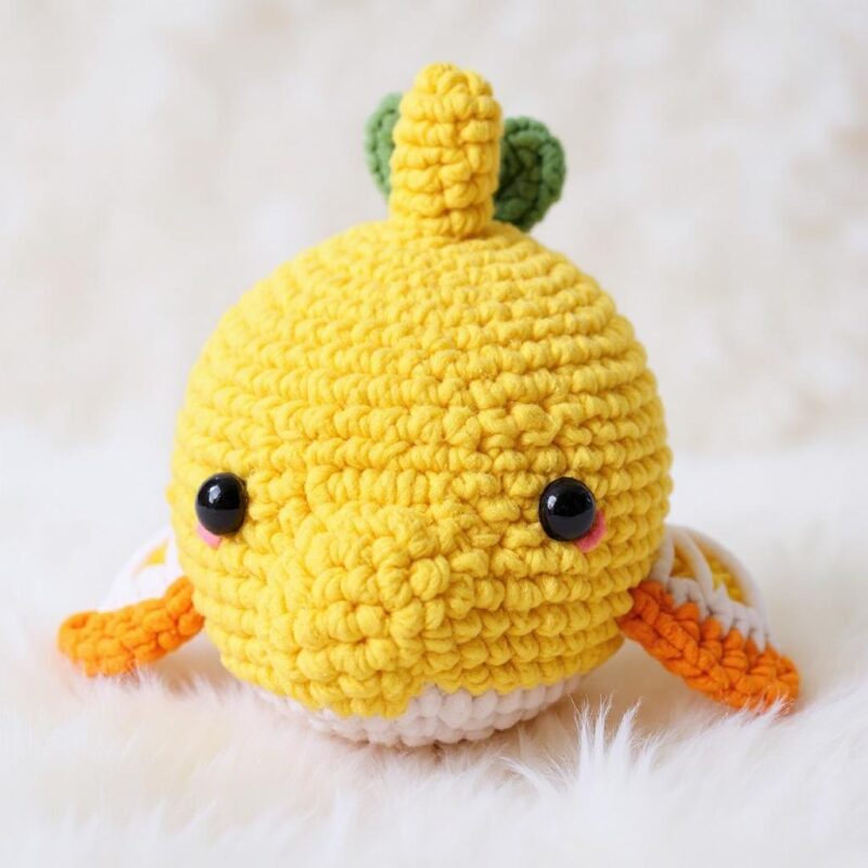 Orange Shark Amigurumi Crochet Pattern - Adorable DIY Stuffed Animal Toy - Instant Download PDF - Image 3