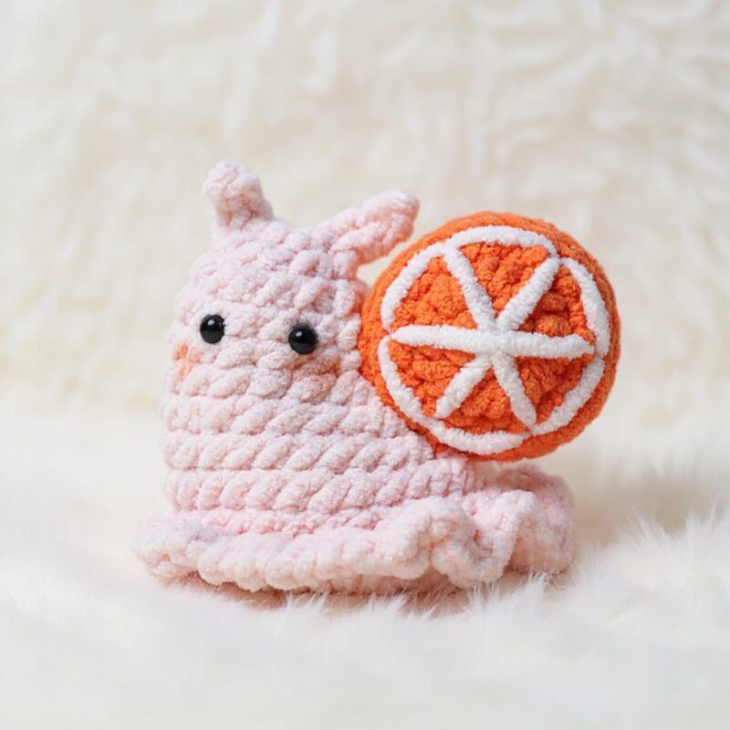 Snail Amigurumi Crochet Pattern - No-Sew - DIY Stuffed Animal Toy - Instant Download PDF - Image 2