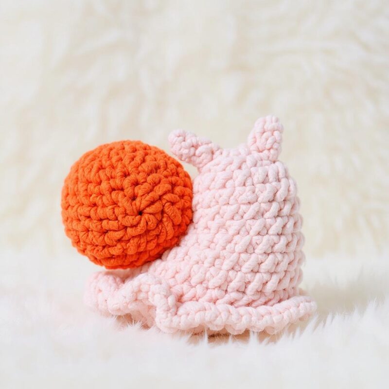Snail Amigurumi Crochet Pattern - No-Sew - DIY Stuffed Animal Toy - Instant Download PDF - Image 3