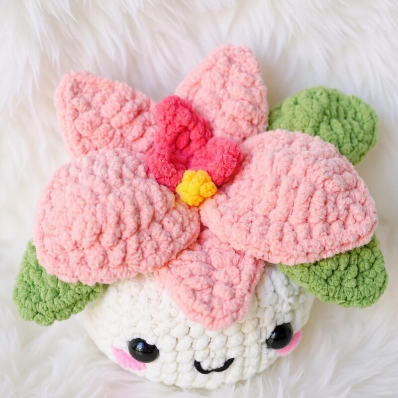 Orchid Flower Pot Amigurumi Crochet Pattern - Beautiful DIY Potted Plant Decor - Instant Download PDF - Image 5