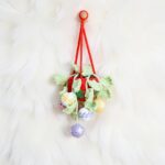 Ornament Ball Basket Amigurumi Crochet Pattern - Festive DIY Holiday Decor - Instant Download PDF