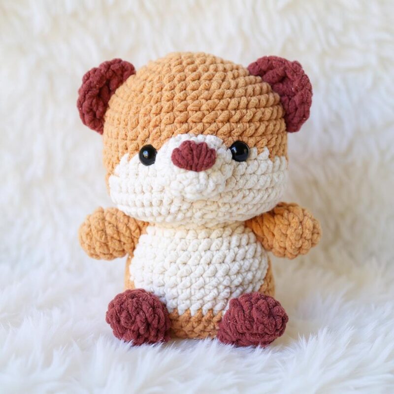 Otter Amigurumi Crochet Pattern - Adorable DIY Stuffed Animal Toy - Instant Download PDF - Image 2