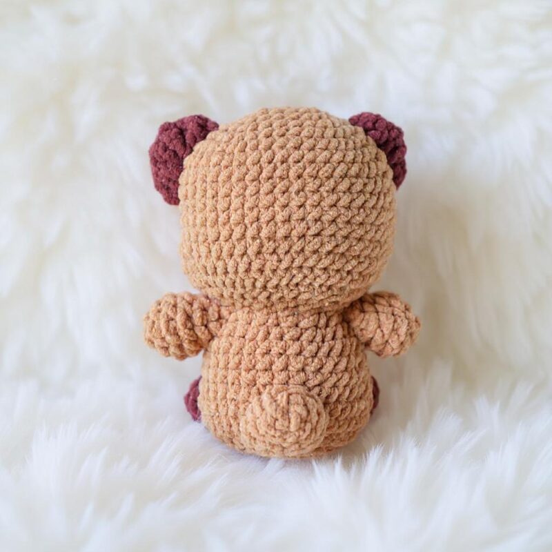 Otter Amigurumi Crochet Pattern - Adorable DIY Stuffed Animal Toy - Instant Download PDF - Image 5