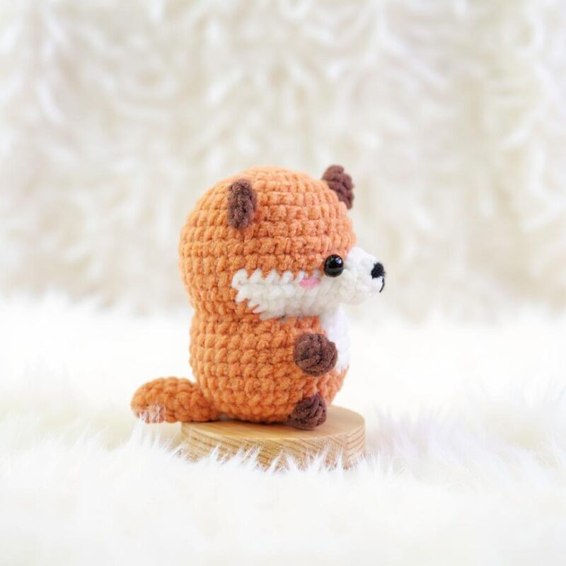 Otter Amigurumi Crochet Pattern - Low-Sew - DIY Stuffed Animal Toy - Instant Download PDF - Image 2