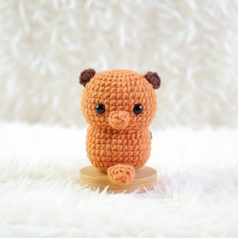 Otter Amigurumi Crochet Pattern - Low-Sew - DIY Stuffed Animal Toy - Instant Download PDF - Image 3