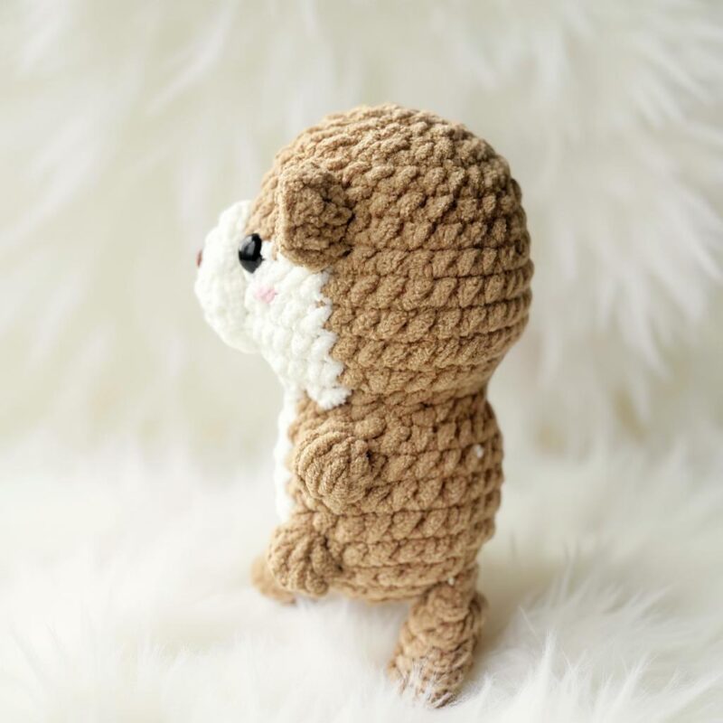 Otter Amigurumi Crochet Pattern - No-Sew - DIY Stuffed Animal Toy - Instant Download PDF - Image 2