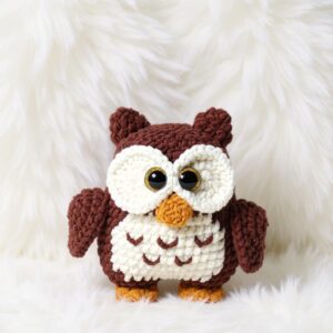 Owl Amigurumi Crochet Pattern - Adorable DIY Stuffed Animal Toy - Instant Download PDF