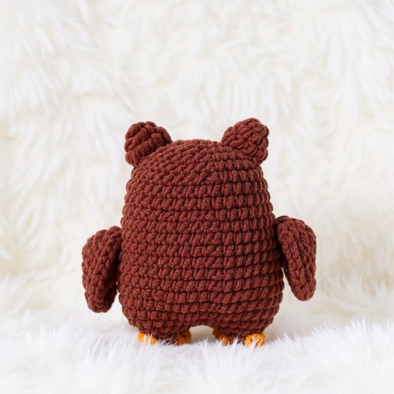 Owl Amigurumi Crochet Pattern - Adorable DIY Stuffed Animal Toy - Instant Download PDF - Image 4