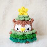 Christmas Owl Amigurumi Crochet Pattern - Festive DIY Christmas Tree Ornament - Instant Download PDF