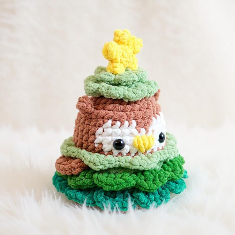 Christmas Owl Amigurumi Crochet Pattern - Festive DIY Christmas Tree Ornament - Instant Download PDF - Image 3