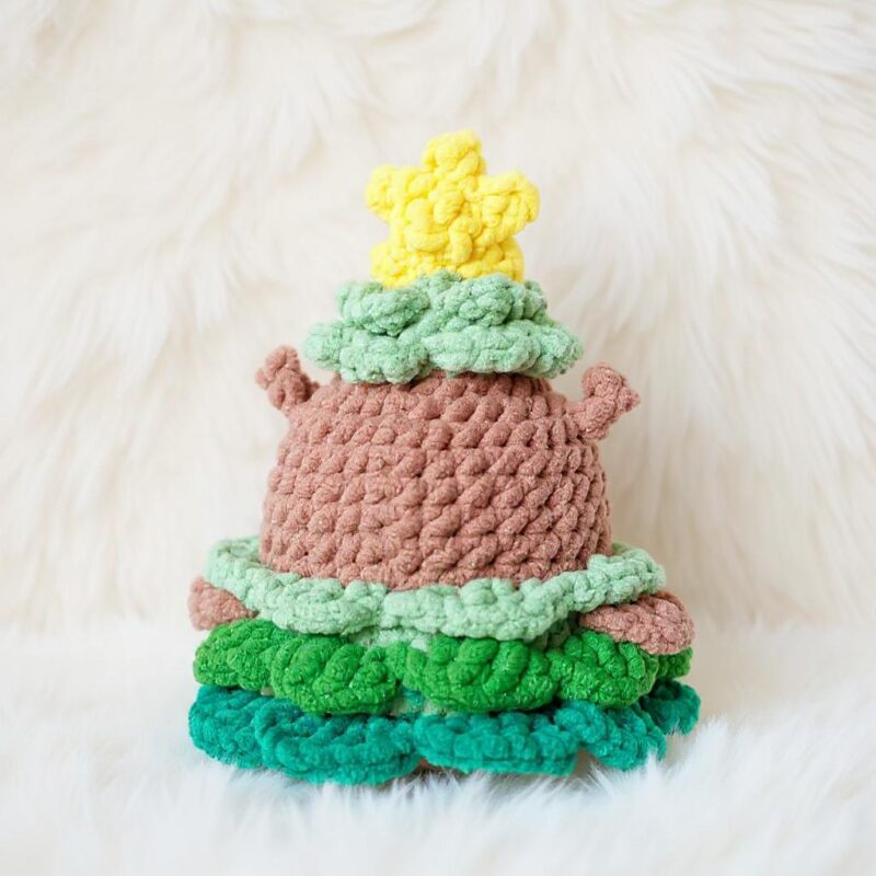 Christmas Owl Amigurumi Crochet Pattern - Festive DIY Christmas Tree Ornament - Instant Download PDF - Image 4