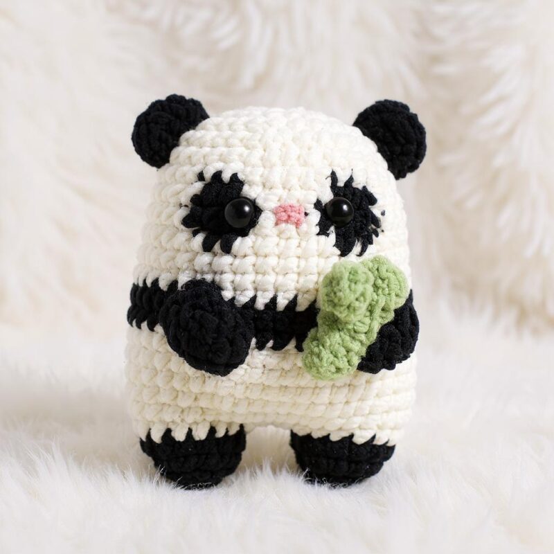Panda Amigurumi Crochet Pattern - Adorable DIY Stuffed Animal Toy - Instant Download PDF - Image 2