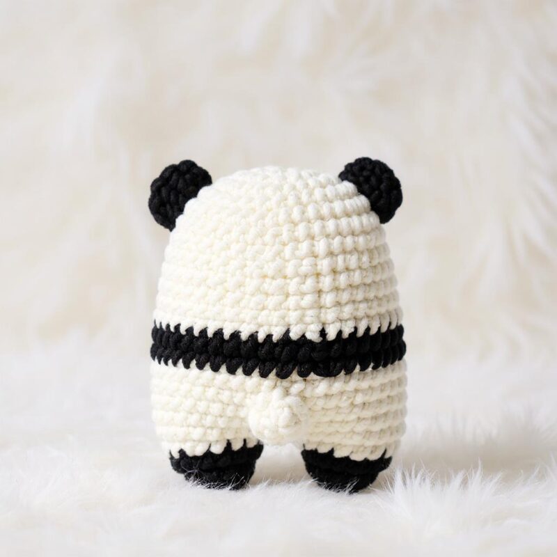 Panda Amigurumi Crochet Pattern - Adorable DIY Stuffed Animal Toy - Instant Download PDF - Image 4